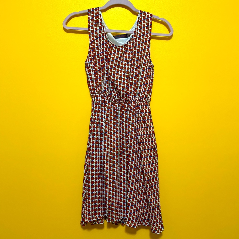 Fun print sun dress!